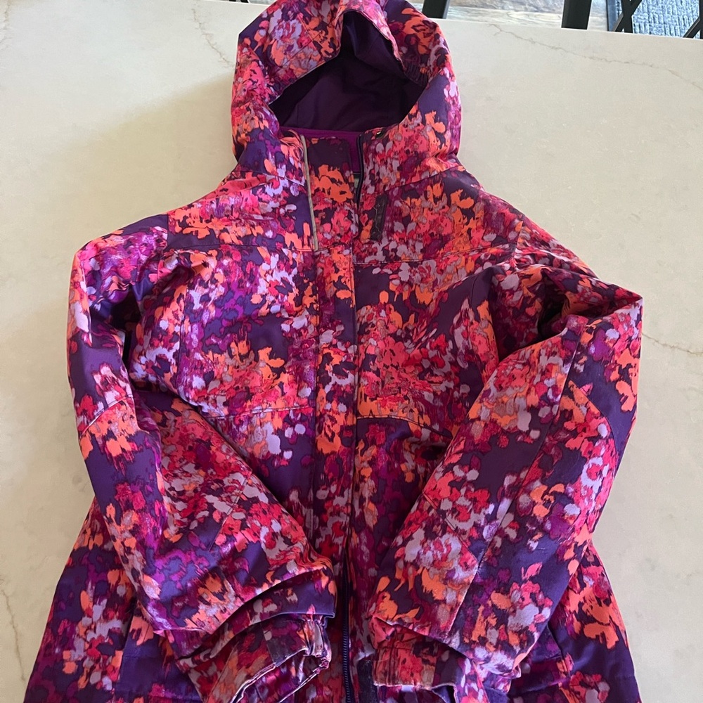 Girls medium (10/12) Columbia interchange coat (2 jackets in one!)